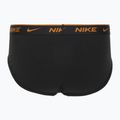 Uomo Nike Everyday Cotton Stretch Brief 3 paia nero light crimson/desert ochre/nero wb 5