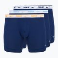 Boxer da uomo Nike Essential Cotton Stretch 3 pairs blue graphite