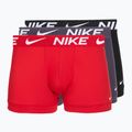 Boxer da uomo Nike Dri-Fit Essential Micro Trunk 3 pairs sport red
