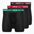 Boxer da uomo Nike Dri-FIT Ultra Comfort Long 3 pack gray