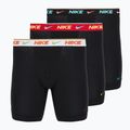 Boxer da uomo Nike Long Boxer Brief steel grey
