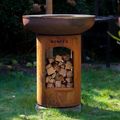 Braciere da giardino BonFeu BonBiza corten 7