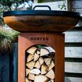 Braciere da giardino BonFeu BonBiza corten 11