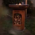 Braciere da giardino BonFeu BonBiza corten 13