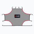 Pure2Improve 3 x 2 m nero e rosso 2810 telo per allenamento in porta