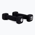 Manubri in neoprene da 1 kg Pure2Improve nero P2I201390