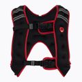 Pure2Improve P2I202320 Gilet pesato 10 kg nero e rosso P2I202320 Gilet da allenamento