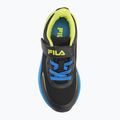 FILA Crusher V nero / blu vallarta scarpe da bambino 5