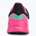 FILA Crusher V nero / rosa glo scarpe da bambino 6