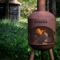 Camino da giardino BonFeu Bonsolo corten 9
