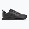 Calvin Klein scarpe da uomo HM0HM01897 Low Prof Runn Laceup Tape Triple Black 2
