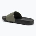 Calvin Klein infradito uomo HM0HM01063 Chuncky Pool Slide Rub Smokey Olive/Nero 3