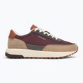 Calvin Klein scarpe da uomo HM0HM01714 Low Top Lace Up Repreve Mix Silver Mink/Vineyard Wine 2