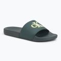 Infradito Calvin Klein YM0YM01281 Jelly Mono PU Seaside Aqua/Bianco Uomo