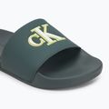 Infradito Calvin Klein YM0YM01281 Jelly Mono PU Seaside Aqua/Bianco Uomo 7