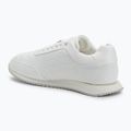 Calvin Klein Scarpe Donna HW0HW02574 Runner Lace Up Mono Pu Triple Bright White 3