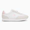 Scarpe Calvin Klein Donna YW0YW01828 Caleup Mg Nylon Mix Bianco Luminoso/Rosa Dolce 2