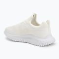 Calvin Klein scarpe donna YW0YW01855 Eva Runner Sock Mg Tech Mix triplo bianco brillante 3