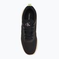 Calvin Klein scarpe donna YW0YW01855 Eva Runner Sock Mg Tech Mix nero/pistacchio/bianco giada 5