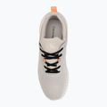 Calvin Klein scarpe donna YW0YW01855 Eva Runner Sock Mg Tech Mix monstruck/bianco crema/arancione 5