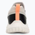Calvin Klein scarpe donna YW0YW01855 Eva Runner Sock Mg Tech Mix monstruck/bianco crema/arancione 6