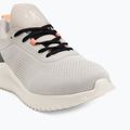 Calvin Klein scarpe donna YW0YW01855 Eva Runner Sock Mg Tech Mix monstruck/bianco crema/arancione 7
