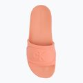 Calvin Klein infradito donna YW0YW01879 Pu Hf Mg arancio polvere 5