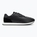 Calvin Klein scarpe da uomo HM0HM01871 Low Prof Runn Laceup Perf Lth Nero/Bianco brillante 2