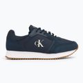 Scarpe da uomo Calvin Klein YM0YM01326 Retro Runner Sock Lace Up Ny-Su Calvin Navy/Bright White/Gum 2