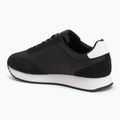 Calvin Klein scarpe da uomo YM0YM01325 Retro Runner Lace Up Ny-Su Nero/Bianco brillante 3