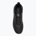 Calvin Klein scarpe uomo YM0YM01285 Hike Runner Mix Mesh Triple Black 5