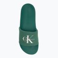 Calvin Klein infradito uomo YM0YM01367 Monologo CV Wild Green 5