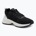 Calvin Klein scarpe da uomo YM0YM01284 Hike Runner Tech Knit Nero/Bianco brillante