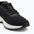 Calvin Klein scarpe da uomo YM0YM01284 Hike Runner Tech Knit Nero/Bianco brillante 7