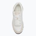 Scarpe Calvin Klein Hike Runner Mg Nylon Perl bianco brillante/argento cremoso da donna 5