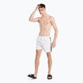 Pantaloncini da bagno Calvin Klein Medium con coulisse da uomo, bianco 4