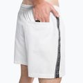 Pantaloncini da bagno Calvin Klein Medium con coulisse da uomo, bianco 6