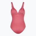 Costume intero donna Protest Prtbowli rosa liscio 2