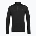 Felpa da uomo Protest Rewill 1/4 Zip Active true black