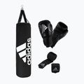 adidas Performance Boxing Set sacco + guantoni + benda bianco e nero ADIBAC11KIT-EUN