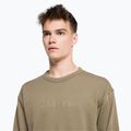 Felpa uomo Calvin Klein Pullover grigio oliva 4