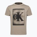 T-shirt invernale in lino Calvin Klein da uomo 5
