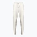 Pantaloni Calvin Klein Knit da donna in pelle scamosciata bianca 5