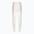 Pantaloni Calvin Klein Knit da donna in pelle scamosciata bianca 6