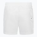 Pantaloncini da bagno Calvin Klein Medium con coulisse da uomo, bianco 2