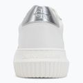 Calvin Klein scarpe donna YW0YW01224 Cupsole Mono Lth Wn bianco/argento 6