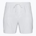 Pantaloncini da bagno Calvin Klein Medium con coulisse da uomo, bianco