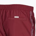 Pantaloncini da bagno Calvin Klein Medium con coulisse da uomo in cordovan 4