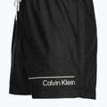 Pantaloncini da bagno Calvin Klein Medium Double neri da uomo 3