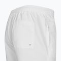 Pantaloncini da bagno Calvin Klein Medium da uomo con coulisse e grafica, classici e bianchi 4